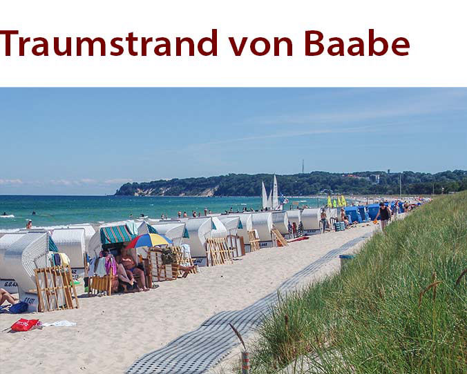 Traumstrand Ostseebad Baabe